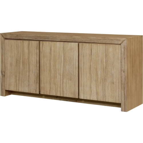 Zerano 3 Door Buffet Sideboard in Brushed Smoke Wood